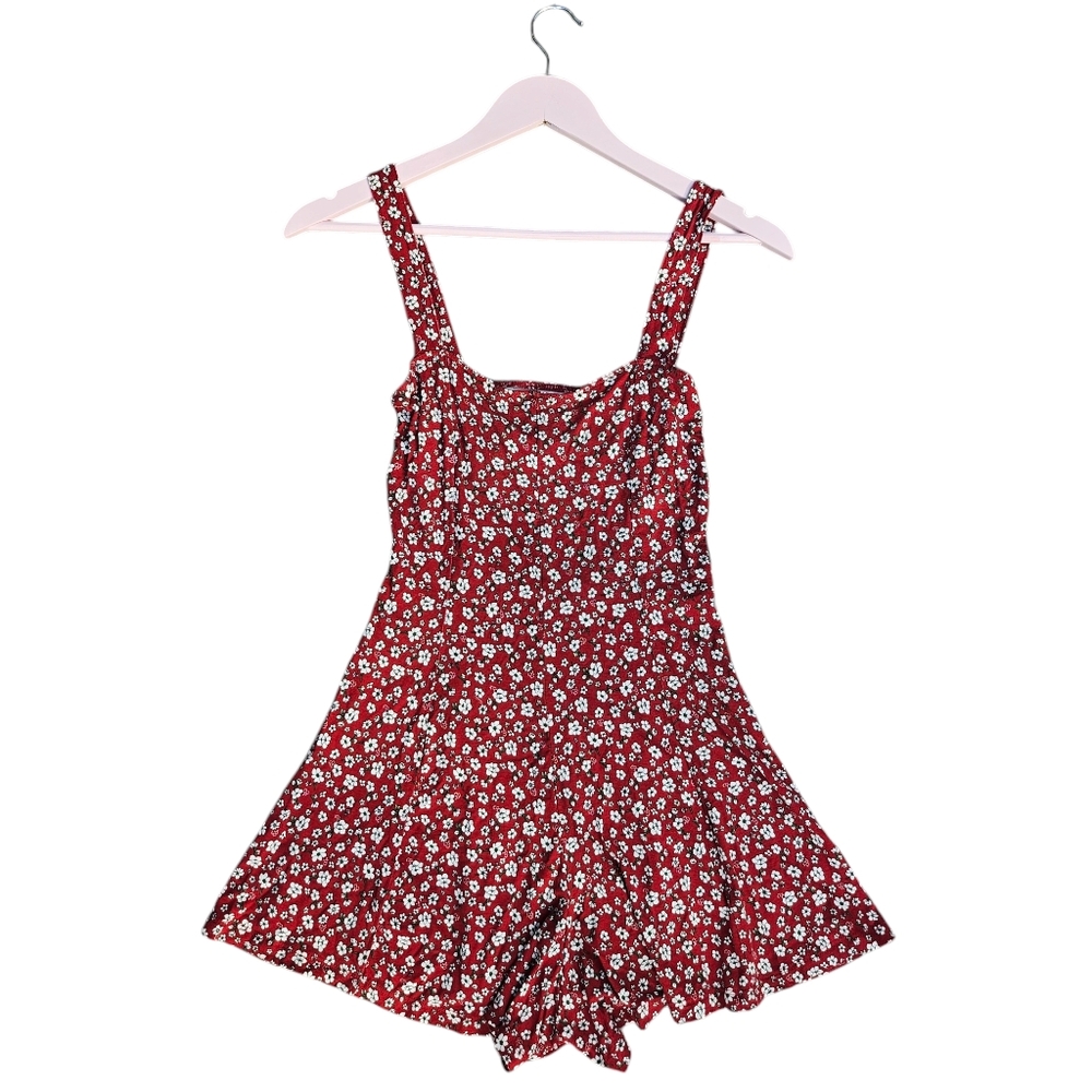 Womens Small casual floral jumpsuit Romper